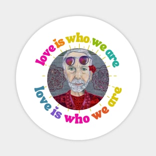 Krishna Das Love is who we are Magnet